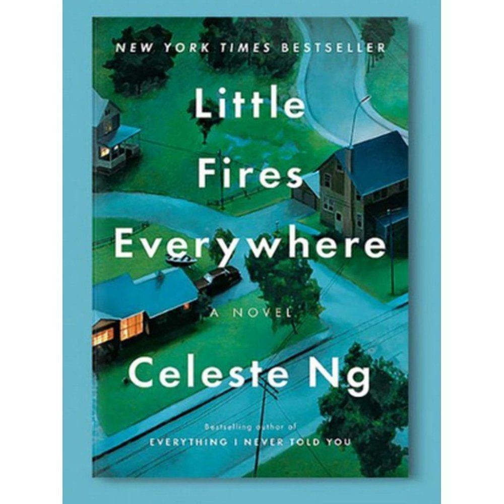 LITTLE FIRES EVERYWHERE by Celeste Ng 2017 Best Seller Book Mother & Daughter